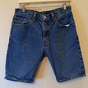 Levi’s 505 Classic Blue Denim Men's Shorts Size w 32
